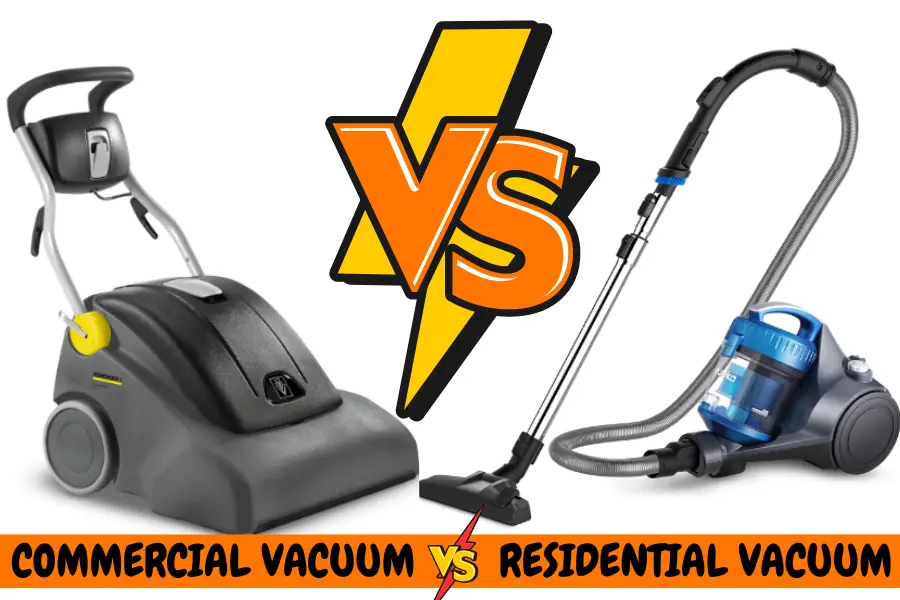 Differences Between Commercial & Residential Vacuum Cleaners
